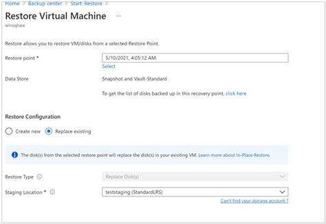 First, we need to get all the <b>existing</b> recovery points available for the virtual machine. . Azure vm restore replace existing greyed out